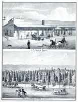 Hon. C.P. Hester Residence, J.R. Arques' Block, Santa Clara County 1876